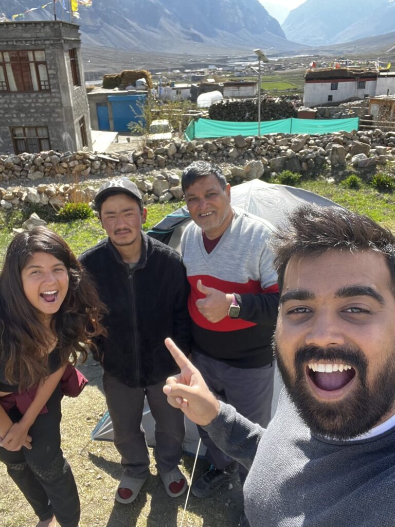 The stranger who lent us blankets in a Spiti village
